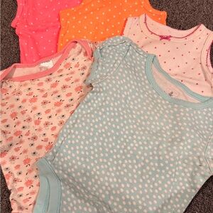 Variety of 6-12 mo onesies